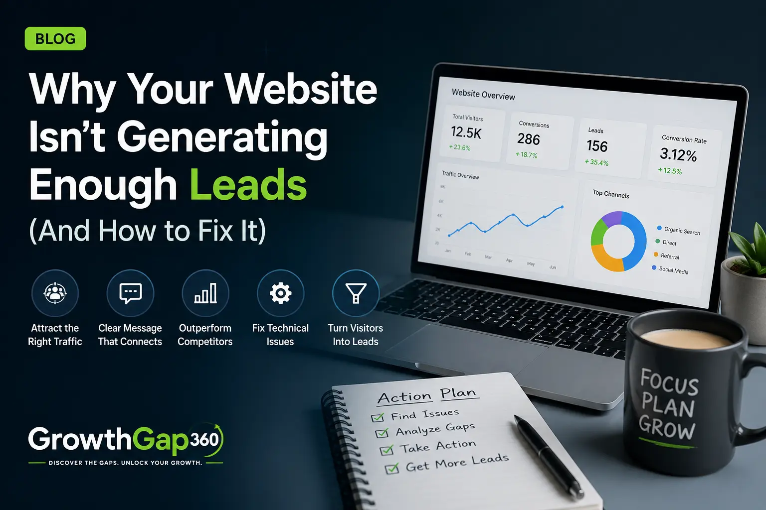 Why Your Website Isn’t Generating Enough Leads (And How to Fix It)